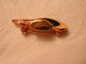Trifari Rhinestone Gold Tone Hat Pin