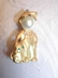 JJ Jonette Jewelry Co. Gold Tone Little Boy & Dog Pin