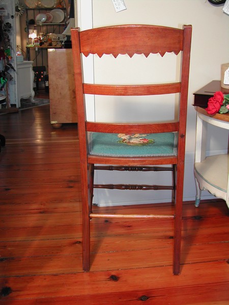 Vintage Eastlake Style Burlwood Veneer Clown Chair