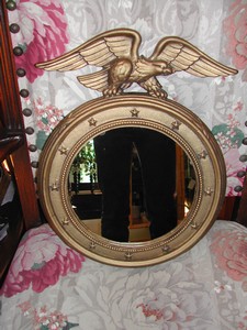 Old Guilt Federal Style Mirror (Eagle)