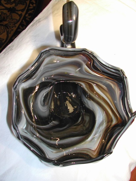 Art Glass Swan Bowl Murano ?  Vintage