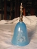 Old / Vintage Fostoria Crystal Jesus Bell Marked Artist Signed