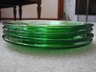 Anchor Hocking "Park Avanue" Manhattan Green Glass Plates