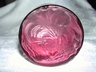 A Victorian Cranberry Glass Fern Tumbler Albany Glass
