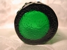 Forest Green Glass Anchor Hocking Lido Ball Pitcher Set