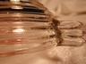 A "Manhattan" Horizontal Ribbed Berry Bowl Anchor Hocking Glass