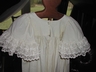 Old Linen and Lace Christening or Large Doll Gown