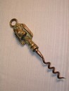 Vintage English Bassett Hound Brass Corkscrew