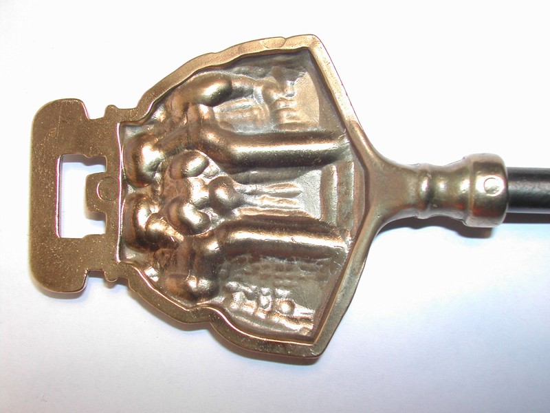 Brass Carolers English Reproduction Corkscrew