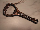 Vintage "Mackeson" Nickel Cap Lifter (bottle opener) England