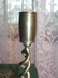 Vintage English Brass Spiral Twist Candlesticks