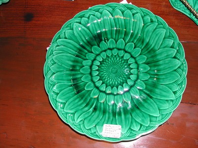 Wedgwood Majolica Sunflower/Basket Plate