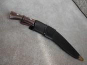 Old Knives /Wood Handles/Leather Sheath
