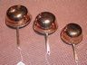 Old English Brass Handled Colanders (set of 3)
