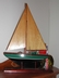 Old Wood Sailboat Model Wood Sails