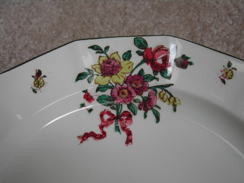 Vintage Royal Doulton Hand Painted “Old Leeds Sprays” Plate