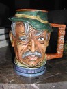 Rip. Vietata Vintage Character Mug Mustache Man Northern Italy
