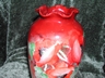 A Vintage Hand Painted Imperial PSL Poppy Vase