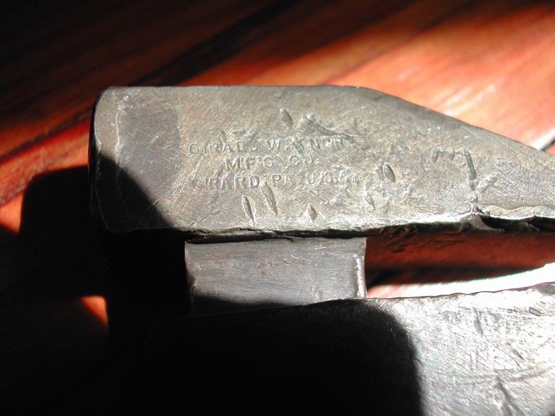 Girard Antique Wrench Wood Handle c. 1890