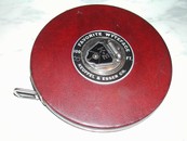Vintage Keuffel & Esser Co. Leather Tape Measure