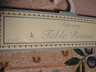 Olive Garden Tapestry Table Runner New