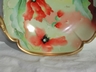 Limoges Hand Painted Poppies Bowl - Artist Signed