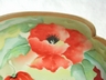 Limoges Hand Painted Poppies Bowl - Artist Signed
