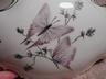 Elegant Limoges France Powder Jar Butterflies