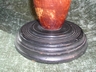 Large Vintage Wood Bowling Pin Trophy Signed 1936