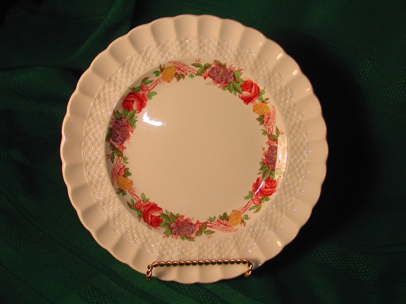 Copeland Spode Rose Briar Plate c. 1920  England