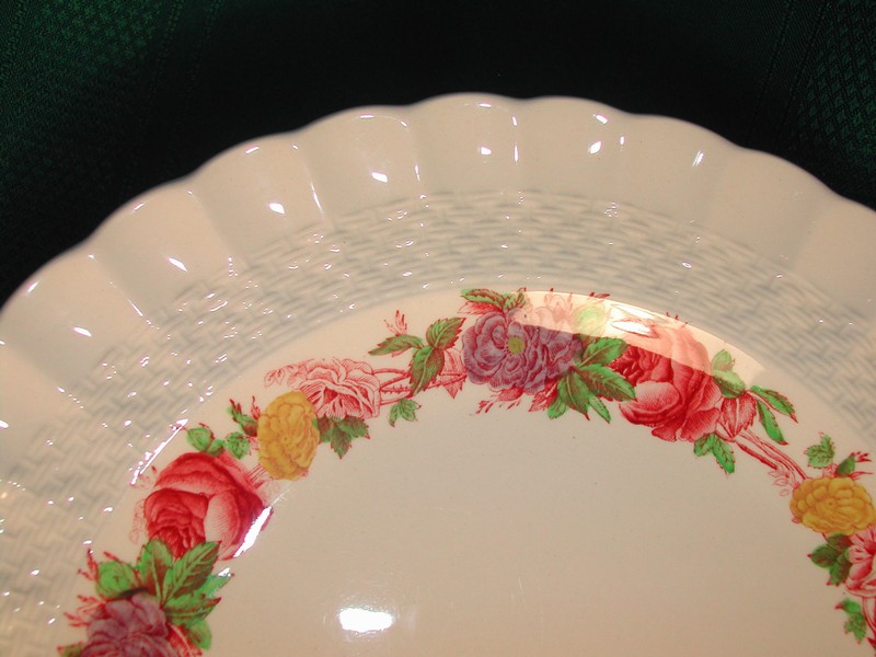 Copeland Spode Rose Briar Plate c. 1920  England