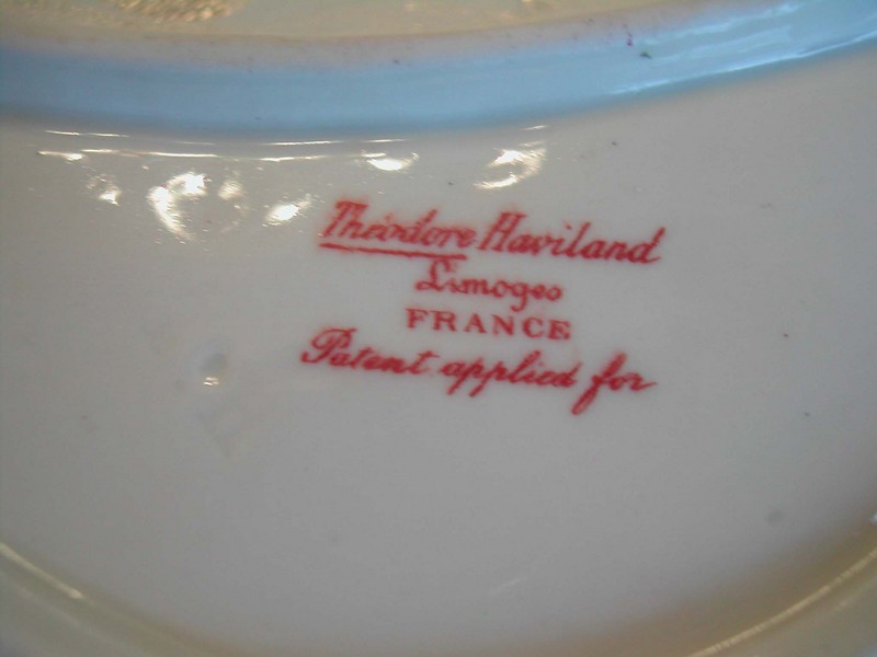 Theodore Haviland Limoges France Bone Dish Schleiger # 150